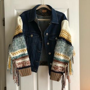 Boho Jean Jacket